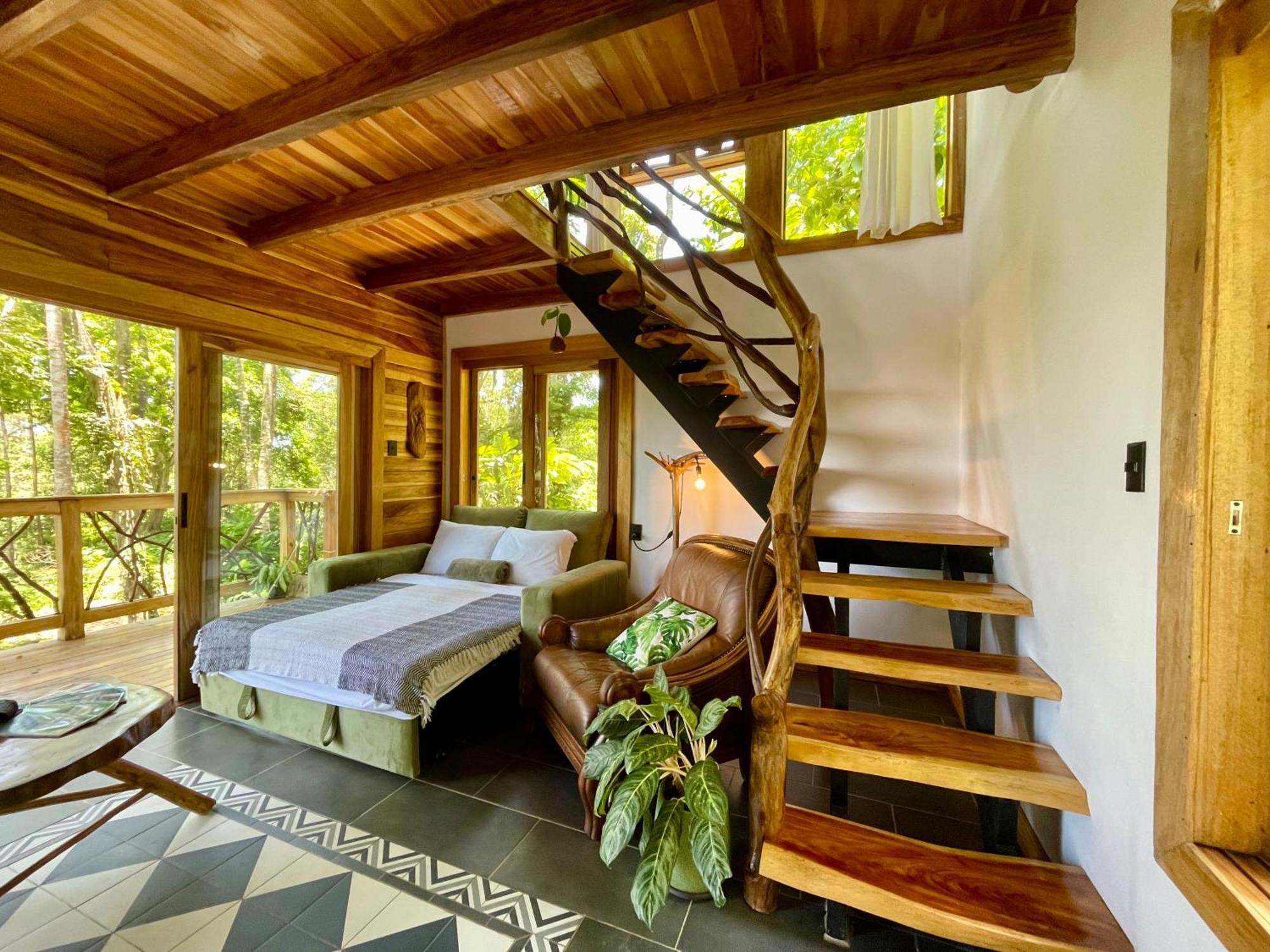 Villa Jungle Spirit Treehouse Cahuita Exterior foto